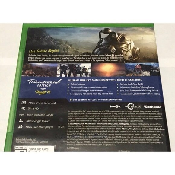 Xbox One Fallout 76 Tricentennial (Mint) - Picture 3 of 5